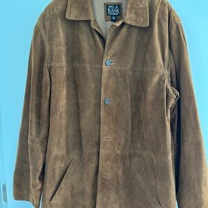 Jos. A. Bank Brown Goat Suede Elegant men’s jacket size L